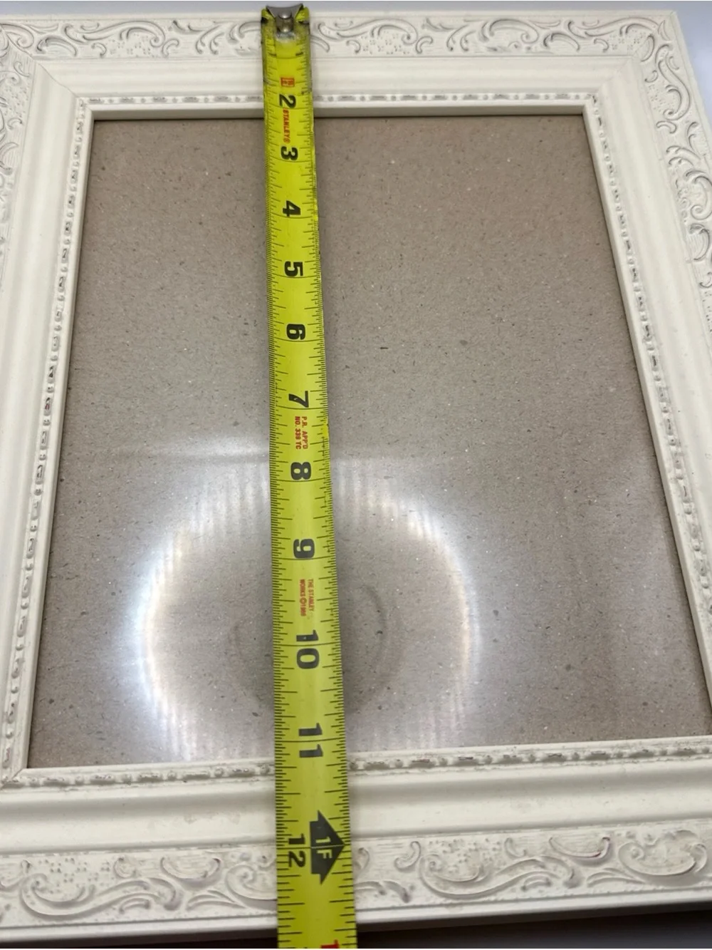 Ornate Cream Decorative Picture Frame - Classic Home Accents 8x10